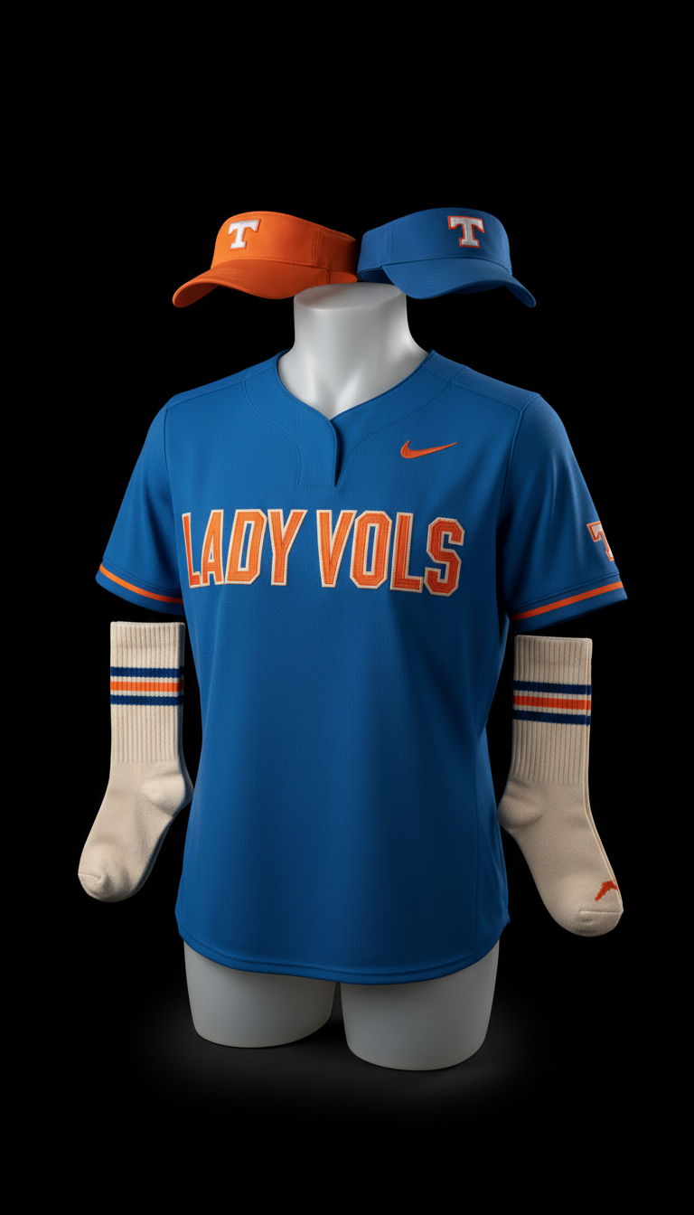 Embroidered Lady Vols Blue Jersey