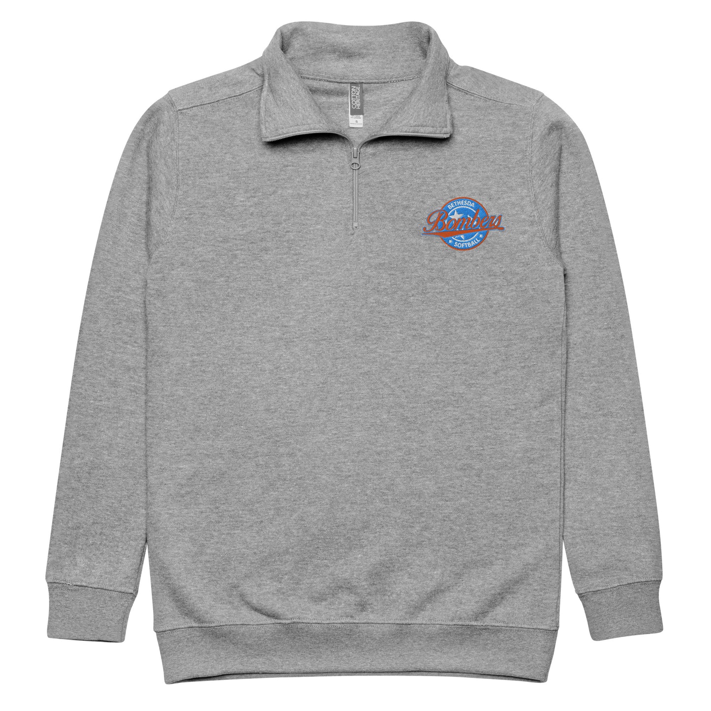 Unisex fleece pullover